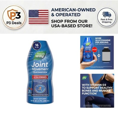 Organic Berry-Flavored Joint Movement Glucosamine - 16 Servings, Fast Absorption