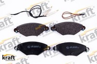 Kraft 6006125 Bremsbelagsatz FüR Scheibenbremse Bremsbelagsatz FüR Citroen