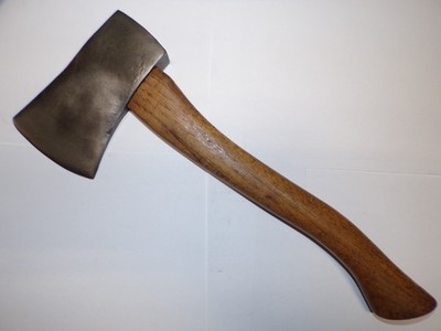 Vintage True Temper Kelly Woodslasher Hatchet Axe & 14 7/8'' Hickory Handle