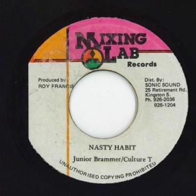 Junior Brammer / Culture T - Nasty Habit (7'', Single) (Near Mint (NM or M-)) - 2