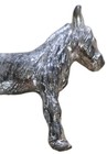 Vintage Donkey Mule Heavy Solid Pewter Figurine Ornament Miniature 6cm 106g