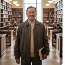 Perry Ellis Portfolio Men's Lightweight Bomber Jacket Khaki Size L