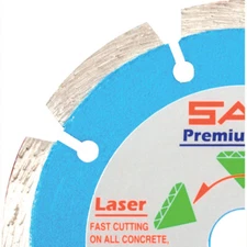 United Abrasives-SAIT 48731 4-1/2x.090x7/8 Segmented Rim Diamond Blade Small Dia