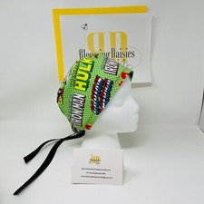 Marvel Words Unisex Skull/Chemo Surgical Scrub Hat/Cap