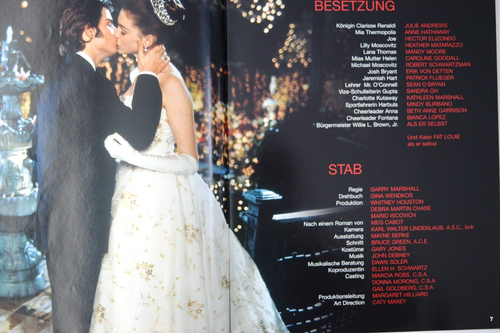 P259 CD mit Bilder + Presseheft PLÖTZLICH PRINZESSIN Anne Hathaway Julie Andrews - Picture 4 of 8