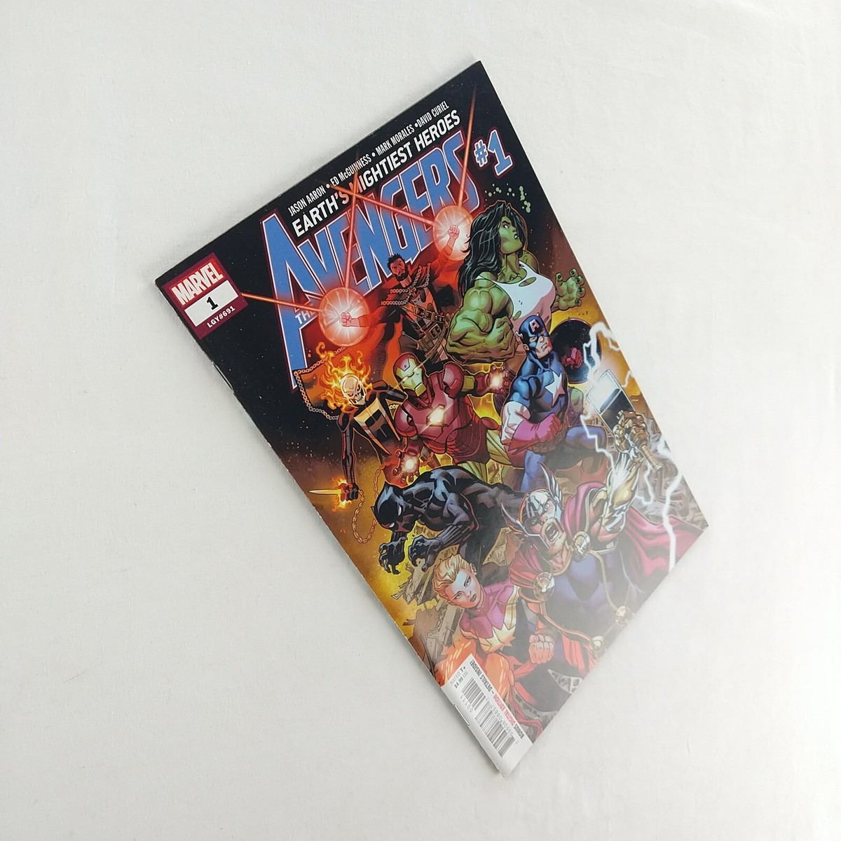 The Avengers #1 LGY #691 Jason Aaron (2018 Marvel Comics) | eBay