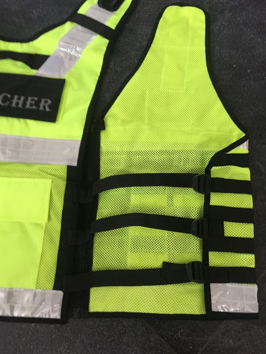 Sicherheitsweste Warnweste Einsatz Herren Gelb Schwarz Reflexmaterial Pielini eB Sicherheitsweste Warnweste Einsatz Herren Gelb Schwarz Reflexmaterial Pielini eB