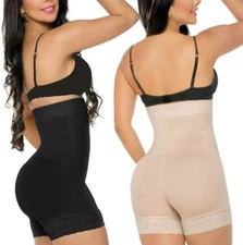 Fajas Colombianas High Waist Hip Enhancer Padded Butt Lifter Panties Body Shaper