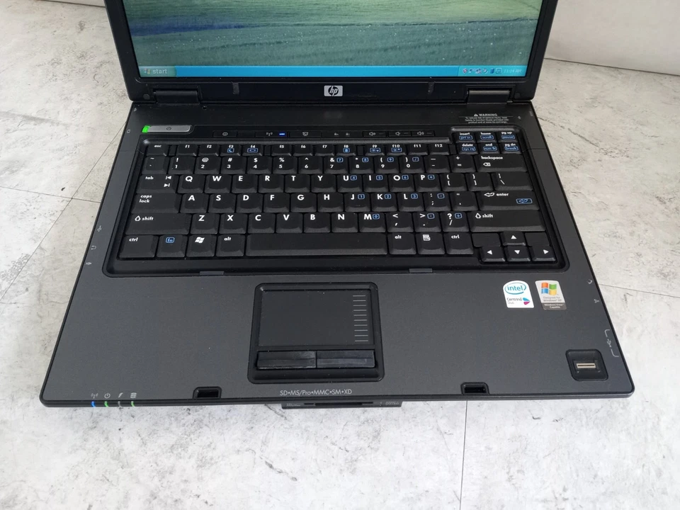 HP Compaq nc6320 15" Laptop Intel Core Duo 512MB RAM 80GB HDD Windows XP -RR - Image 2 of 4