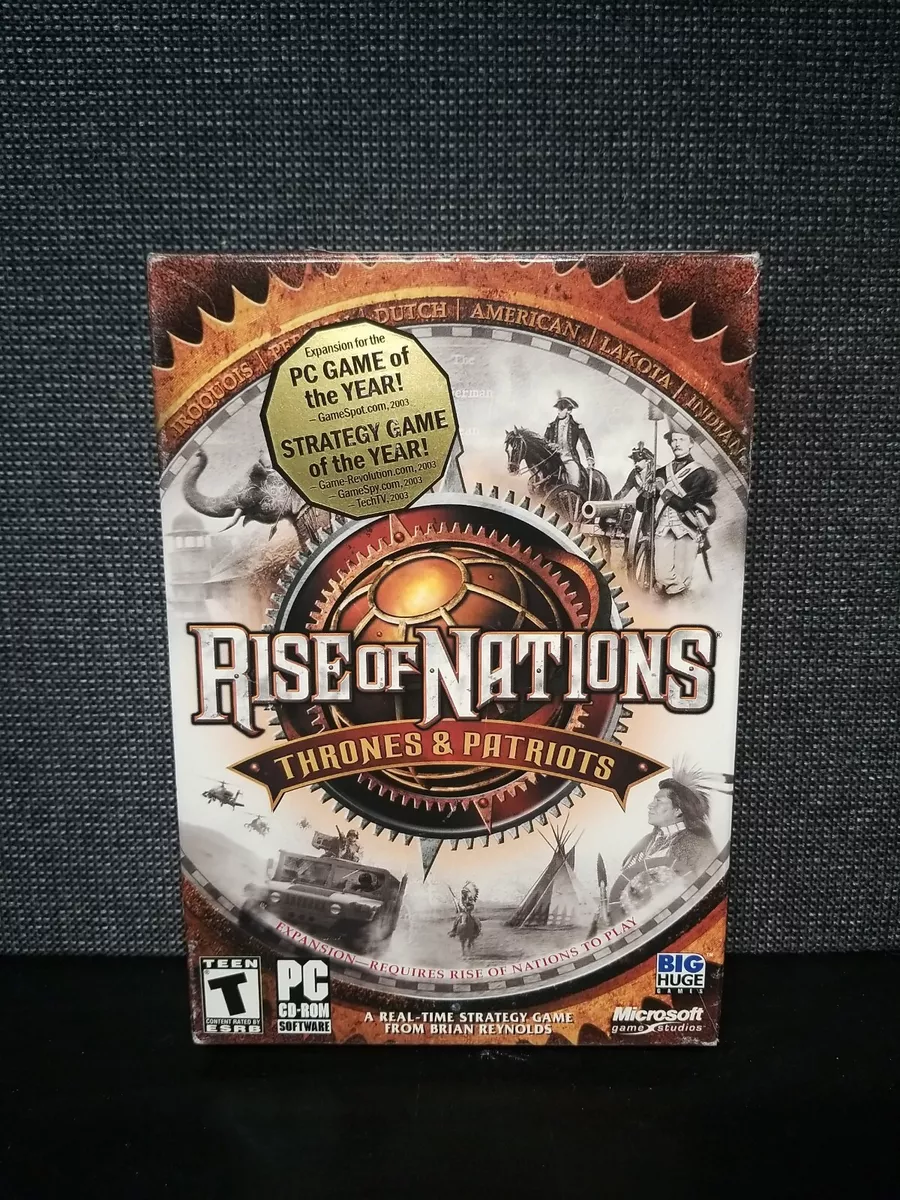 Rise Of Nations + Thrones - Em Português - Pc Envio Digital