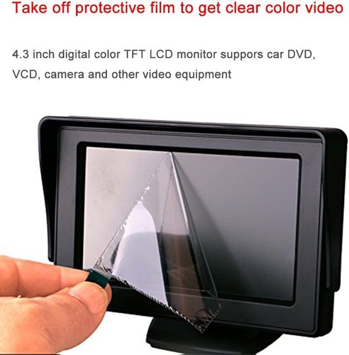 4.3''/5"/7'' LCD Screen Car Rear View Backup Monitor for Parking Reverse Camera - Picture 23 of 63