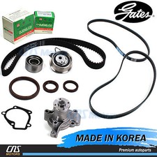 Gates HTD Timing Belt Kit V- Belt Water Pump for 2005-2010 Hyundai Kia 2.0L⭐⭐⭐⭐⭐