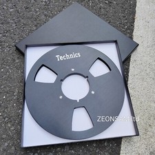 1 PCS Technics 1/4" 10.5" Empty Tape Reels For Reel To Reel Tape Recorders Black