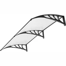 40"x80'' Window Awning Door Canopy Shelter Garden SunShade Polycarbonate Cover