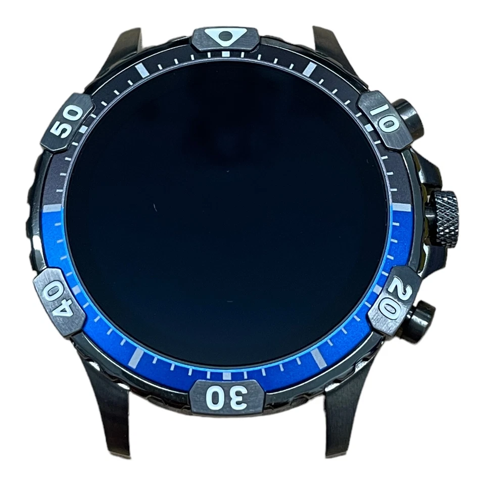 Fossil Garrett HR Gen 5 46mm DW10F2 Pantalla Táctil LCD Assm (Azul y Negro) - Piezas Foto 2 de 2