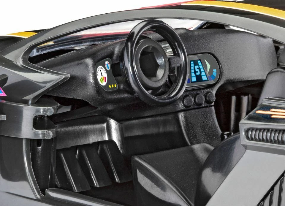 Junior Kit Racing Car Black 1:20 Plastic Model Kit REVELL - Immagine 3 di 4