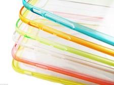 Silicone Case Rubber Gel Skin for Apple iPhone 6 6S Plus Transparent Hard Clear