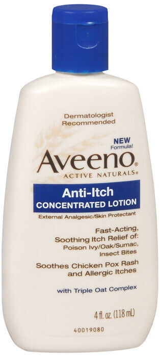 Aveeno Anti-Itch Concentrated Lotion 4oz | eBay