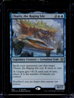 Magic the Gathering (mtg): ZNR: Charix, the Raging Isle (Alternate Art)