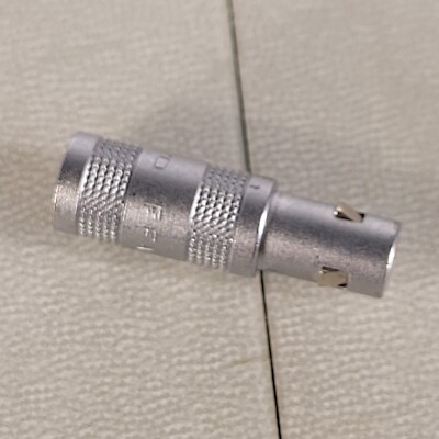 Lemo FFA.00.250, NIM-CAMAC CD/N 549 Connector Plug Free Hanging (in-line)
