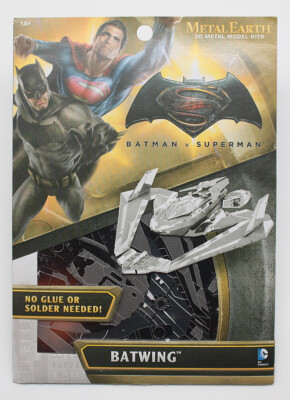 Metal Earth - Batman v Superman Batwing - Neu - OVP