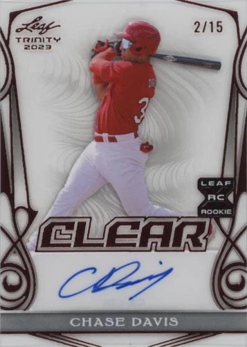 2023 Leaf Trinity - Chase Davis #CA-CD1