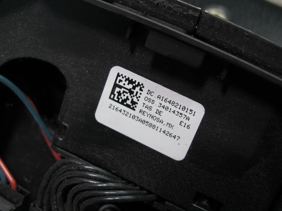 07-08 MERCEDES W164 ML63 AMG LEATHER MULTIFUNCTION STEERING W PADDLE SHIFTER OEM - Image 4 of 4