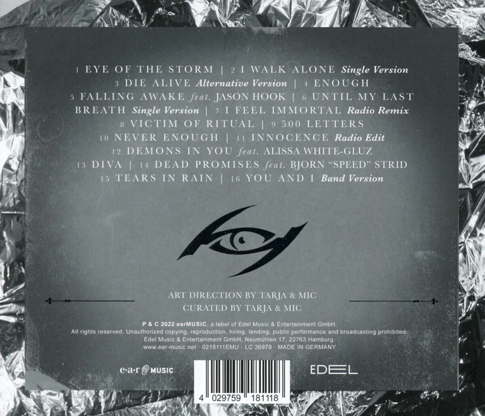 TARJA---"Best Of--Living The Dream"---(CD)---NEU & OVP - Bild 2 von 2