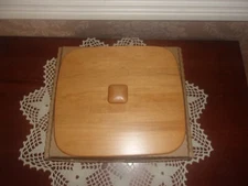 Longaberger 1999 Beachcomber Basket WoodCrafts Lid