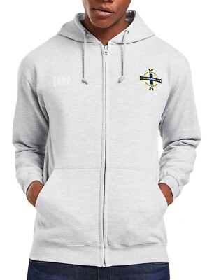 Nordirland Sweatshirt Hoodie Herren S ODER M Official GAWA Fußball Kapuze Oberteil