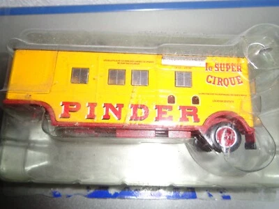VOITURE MINIATURE 1/64 REMORQUE CAISSE PINDER LE SUPER CIRQUE ALTAYA - Photo 1/4