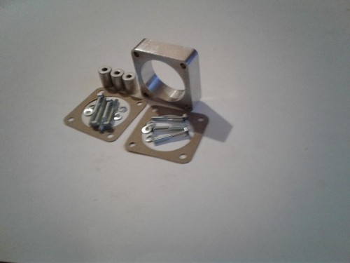 JEEP TJ LJ YJ XJ MJ 4.0L 2.5L Throttle Body Spacer fits JEEP 4-BOLT 1997-2006 - Picture 8 of 12