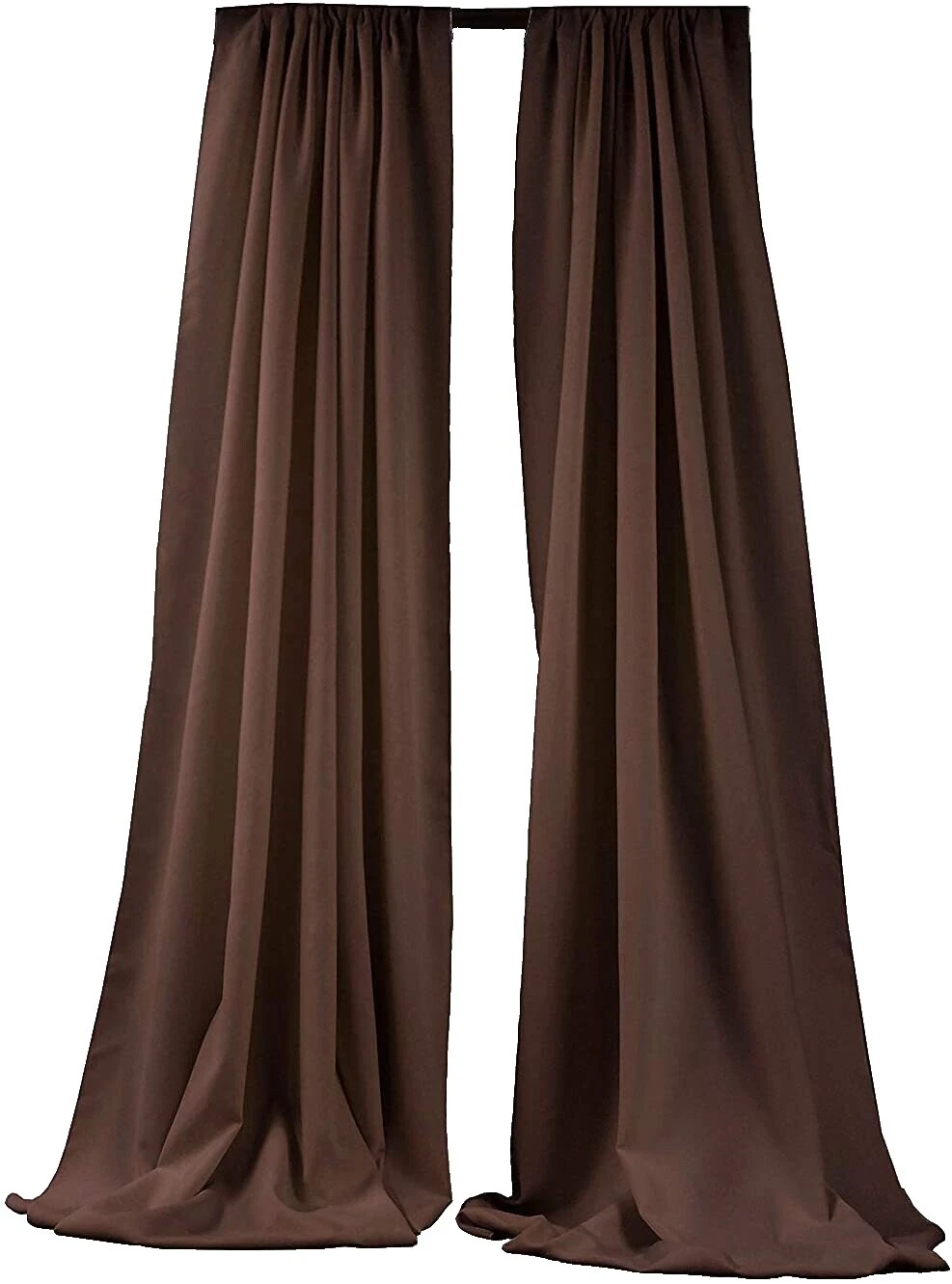 Polyester Brown Window Curtains & Drapes