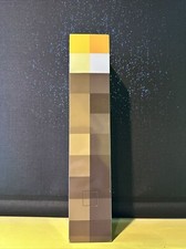Minecraft Light-Up 11" Wall Torch Night Light - ThinkGeek - Working