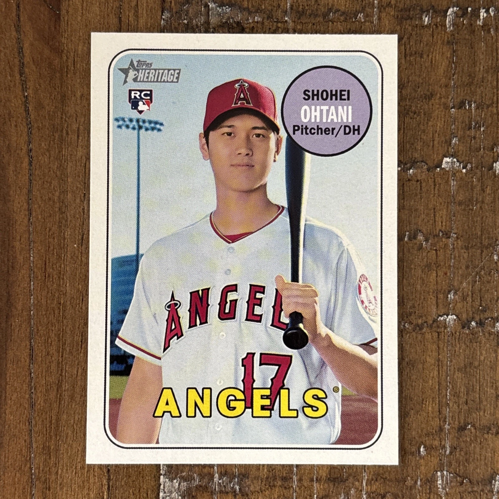Shohei Ohtani trading card