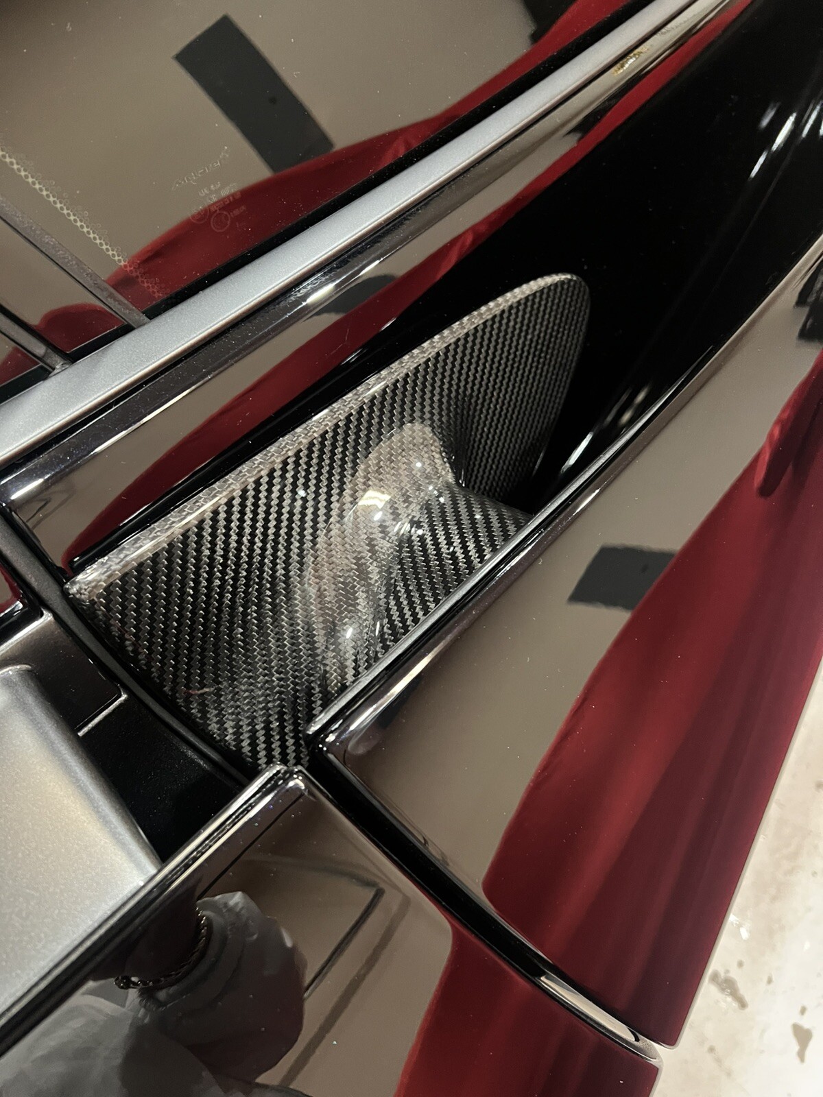Mclaren 750s 720s Door Handle Covers Carbon Fiber