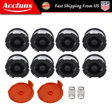 8PK 30ft .065" String Trimmer Spool Line For Black And Decker AF-100-3ZP