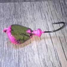 10 SPARKIE BLACKFISH JIGS  **PINK ROE CRAB** Jigs Heads Tautog  T&A Jig TOG 