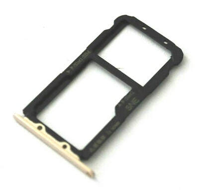 OEM TELCEL HUAWEI MATE 20 LITE SNE-LX3 ORIGINAL GOLD MICRO SD SIM CARD TRAY