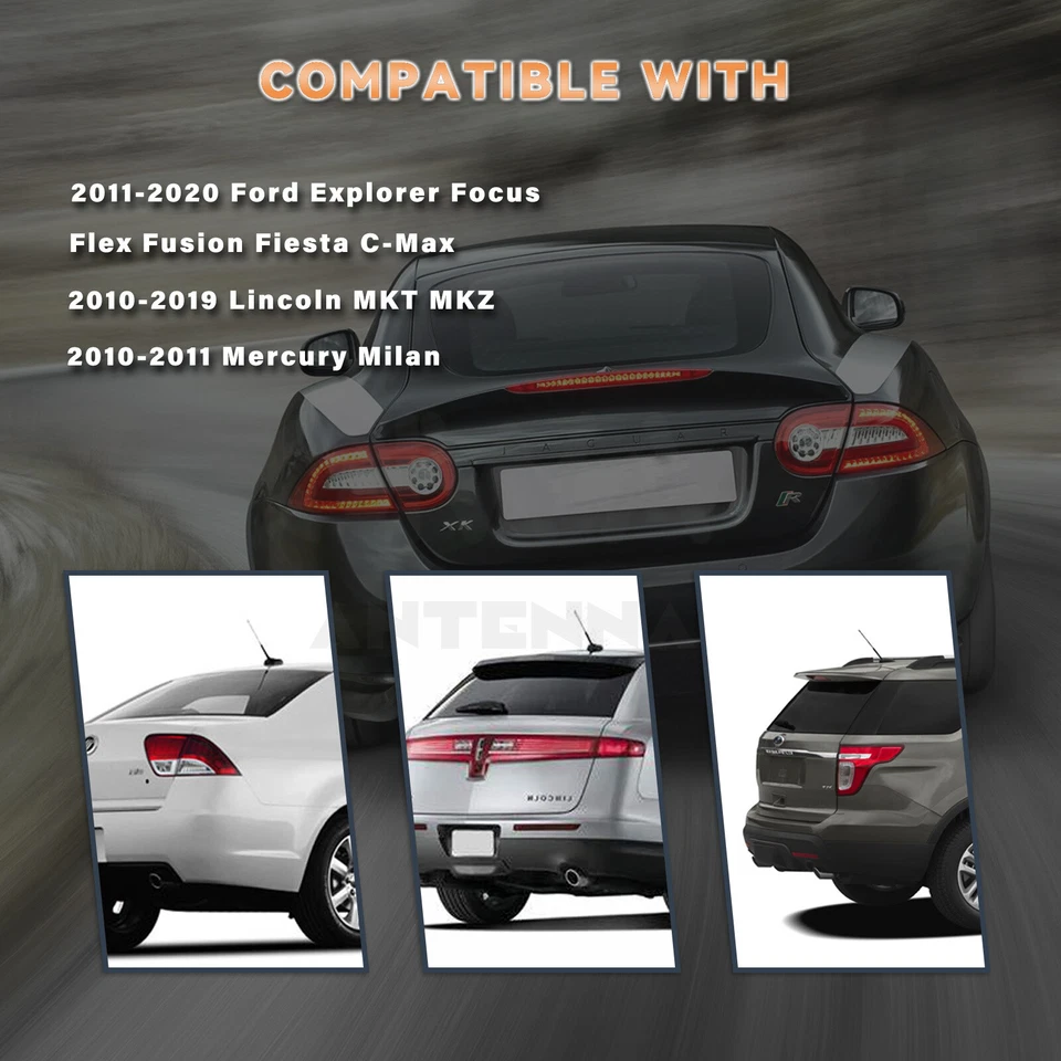 Радио антенна мачта AM/FM антенна подходит 07-19 Ford Explorer Focus Lincoln MKT MKX - Изображение 3 из 4