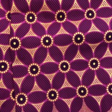 African fabric, Ankara fabric, Metallic gold glitter pink print fabric