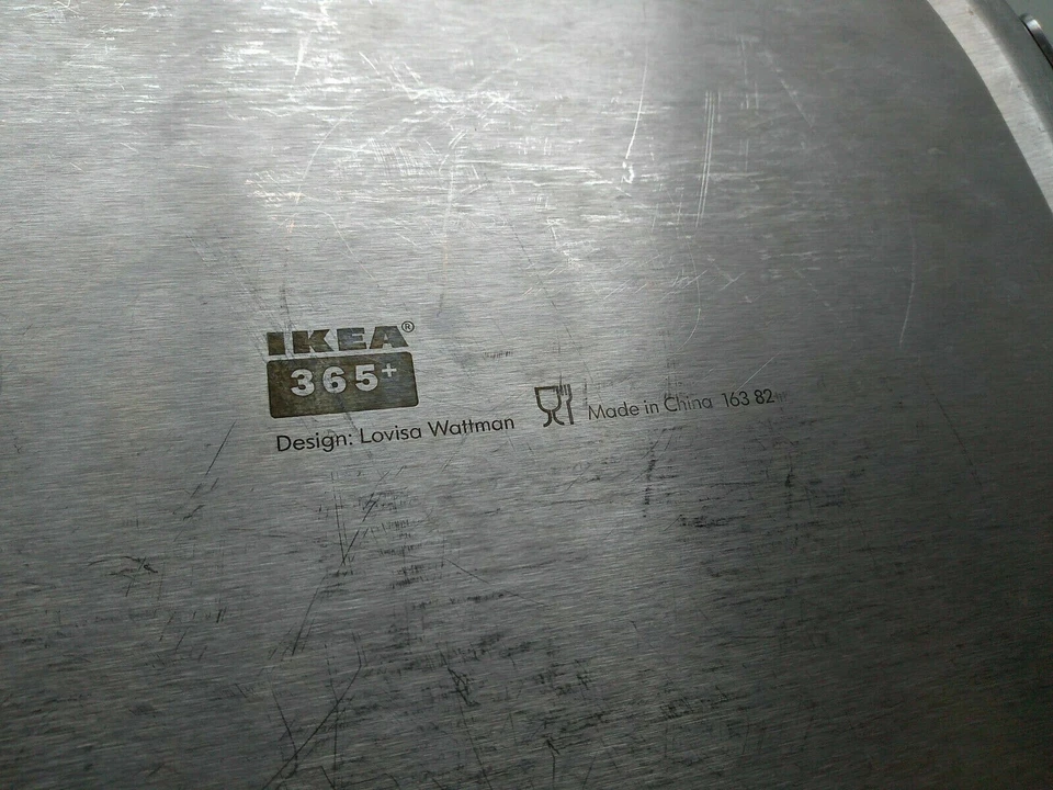 Bandeja de aço inoxidável IKEA prato prato prato 10,5x10,5x1 - Imagem 4 de 4