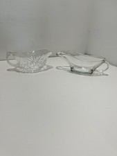 2 Gravy Bowls / USA 1025 On One / Excellent Condition/glass Gravy Dish