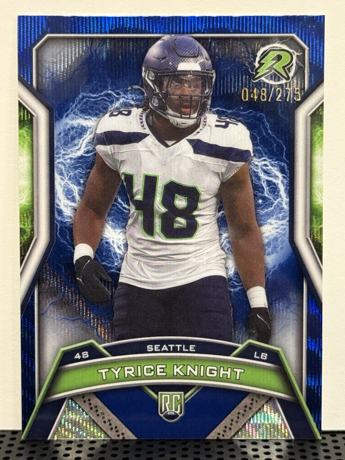 Tyrice Knight Topps Resurgence #186 Surge Refractor