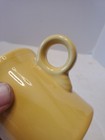Fiesta Yellow O Ring Handle Mug Collectible Mint! Homer Laughlin Retro Estate  — photo 3