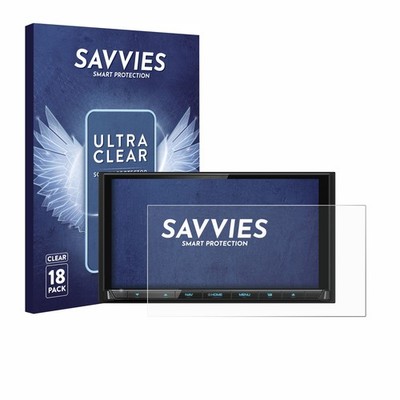 18x Schutzfolie für Kenwood DNX9190DABS Display Schutz Folie