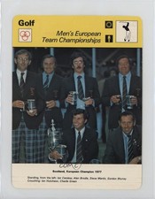 1977-79 Sportscasters Series 57 Lausanne Men s European Team Championships 0q3