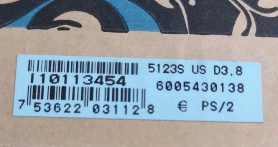 *SALE* RARE VINTAGE BTC KEYBOARD MODEL 5201 WINDOWS PS2 IN OEM BOX RM0-KBRK - Image 2 of 4