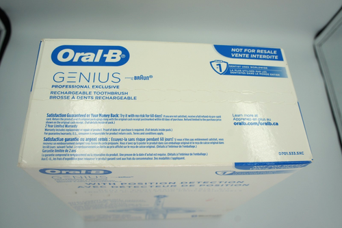 NEW Oral-B Genius Electric Intelligent Smart Toothbrush Rechargeable Bluetooth - Picture 5 of 6