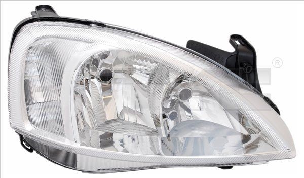 Scheinwerfer rechts Halogen für Opel Corsa C TYC 20-6065-35-2